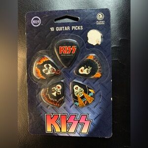 KISS Guitar Picks - Colorful Rock Band Set